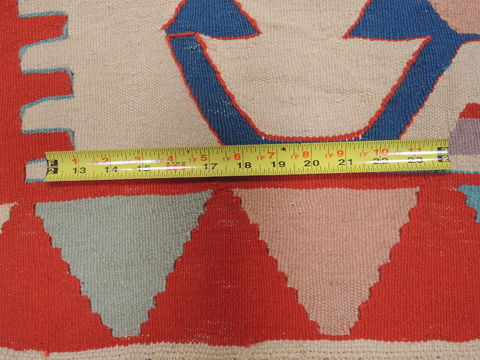 Kilim Red Flat Woven 39 X 58 Area Rug 100-109839 Image 8