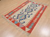 Kilim Red Flat Woven 39 X 58  Area Rug 100-109839 Thumb 2