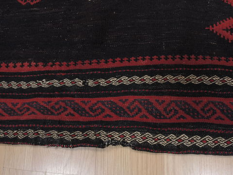 Kilim Red Square Flat Woven 38 X 39 Area Rug 100-109840 Image 5