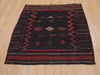 Kilim Red Square Flat Woven 38 X 39 Area Rug 100-109840 Thumb 1