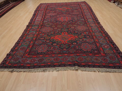 Kilim Red Flat Woven 65 X 1111 Area Rug 100-109843 Image 1