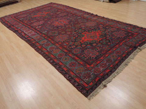 Kilim Red Flat Woven 65 X 1111 Area Rug 100-109843 Image 3