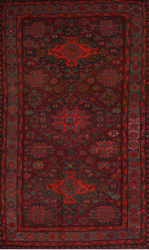 Kilim Red Flat Woven 6'5" X 11'11"  Area Rug 100-109843
