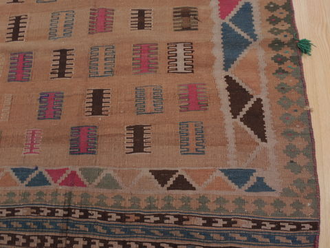 Kilim Brown Flat Woven 46 X 77 Area Rug 100-109845 Image 7