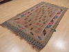 Kilim Brown Flat Woven 46 X 77 Area Rug 100-109845 Thumb 2