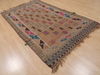 Kilim Brown Flat Woven 46 X 77 Area Rug 100-109845 Thumb 3