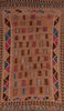 Kilim Brown Flat Woven 46 X 77 Area Rug 100-109845 Thumb 0