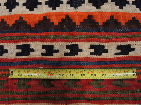 Kilim Orange Flat Woven 63 X 910 Area Rug 100-109847 Image 9