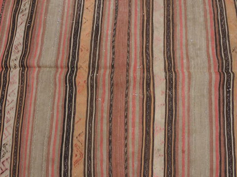 Kilim Red Runner Flat Woven 46 X 90 Area Rug 100-109849 Image 4