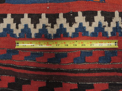 Kilim Red Runner Flat Woven 44 X 93 Area Rug 100-109851 Image 10