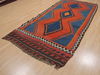 Kilim Red Runner Flat Woven 44 X 93 Area Rug 100-109851 Thumb 2