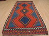 Kilim Red Runner Flat Woven 44 X 93  Area Rug 100-109851 Thumb 4