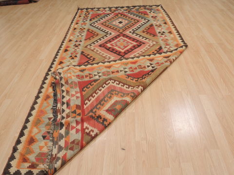 Kilim Red Runner Flat Woven 49 X 98 Area Rug 100-109853 Image 8