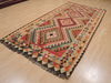 Kilim Red Runner Flat Woven 49 X 98  Area Rug 100-109853 Thumb 1