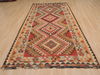 Kilim Red Runner Flat Woven 49 X 98 Area Rug 100-109853 Thumb 3