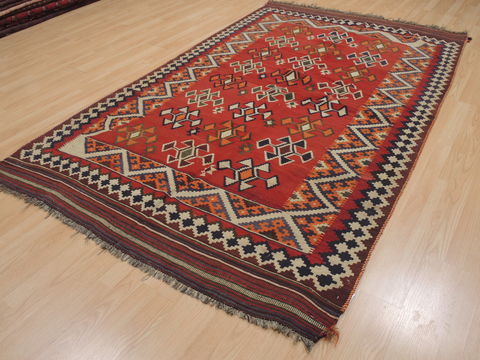 Kilim Red Flat Woven 53 X 811 Area Rug 100-109854 Image 2