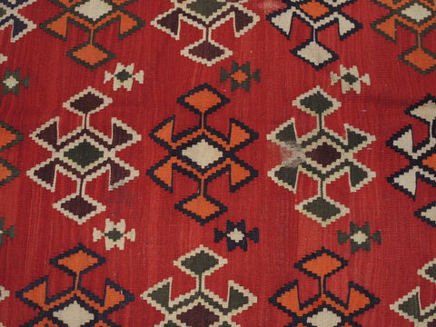 Kilim Red Flat Woven 53 X 811 Area Rug 100-109854 Image 4