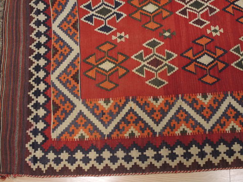 Kilim Red Flat Woven 53 X 811 Area Rug 100-109854 Image 5