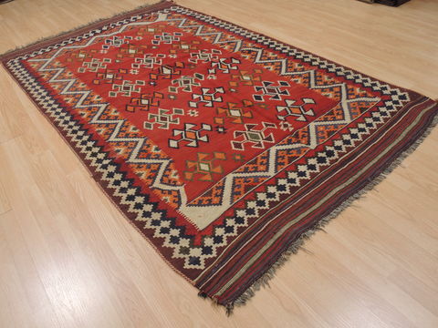 Kilim Red Flat Woven 53 X 811 Area Rug 100-109854 Image 9