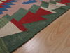 Kilim Green Flat Woven 32 X 52  Area Rug 100-109856 Thumb 6