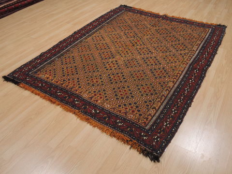 Kilim Brown Flat Woven 55 X 69 Area Rug 100-109857 Image 2