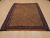 Kilim Brown Flat Woven 55 X 69 Area Rug 100-109857 Thumb 1