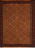 Kilim Brown Flat Woven 55 X 69  Area Rug 100-109857 Thumb 0