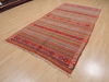 Kilim Red Flat Woven 411 X 94  Area Rug 100-109861 Thumb 2