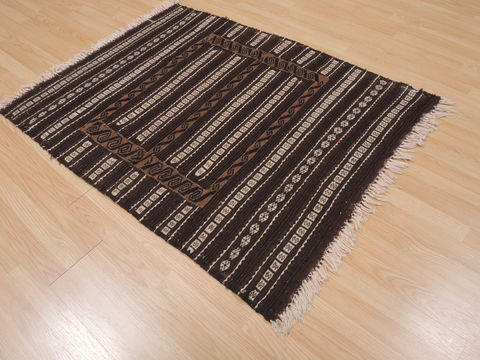 Kilim Brown Flat Woven 310 X 47 Area Rug 100-109864 Image 3