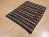 Kilim Brown Flat Woven 310 X 47  Area Rug 100-109864 Thumb 2