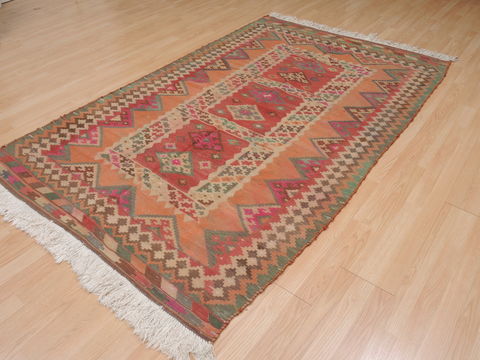 Kilim Brown Flat Woven 49 X 78 Area Rug 100-109865 Image 4