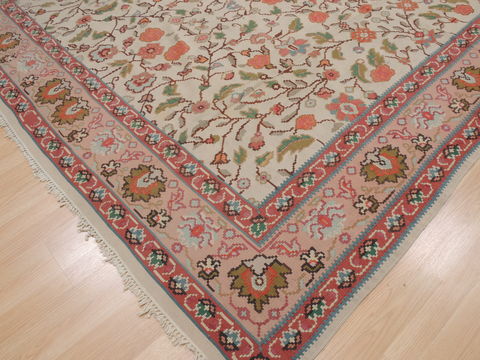 Kilim Beige Flat Woven 84 X 910 Area Rug 100-109869 Image 4