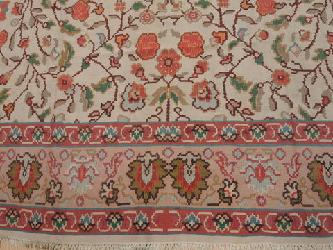 Kilim Beige Flat Woven 84 X 910 Area Rug 100-109869 Image 7