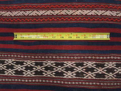 Kilim Red Runner Flat Woven 49 X 911 Area Rug 100-109874 Image 7