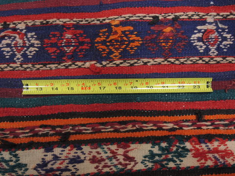 Kilim Red Runner Flat Woven 55 X 114 Area Rug 100-109875 Image 9