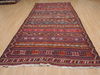 Kilim Red Runner Flat Woven 55 X 114  Area Rug 100-109875 Thumb 4