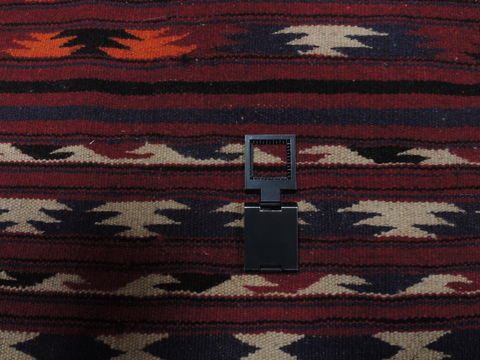 Kilim Red Flat Woven 38 X 65 Area Rug 100-109880 Image 9
