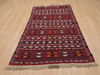 Kilim Red Flat Woven 38 X 65  Area Rug 100-109880 Thumb 1