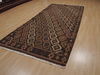 Kilim Brown Runner Flat Woven 51 X 1010  Area Rug 100-109886 Thumb 2