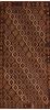 Kilim Brown Runner Flat Woven 51 X 1010  Area Rug 100-109886 Thumb 0