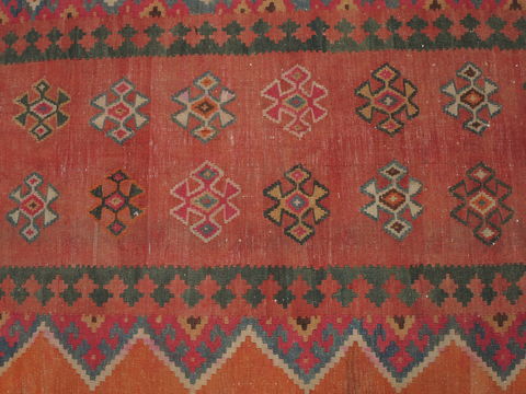 Kilim Brown Runner Flat Woven 40 X 97 Area Rug 100-109888 Image 5