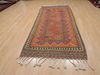 Kilim Brown Runner Flat Woven 40 X 97  Area Rug 100-109888 Thumb 1