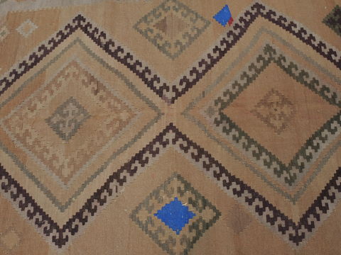Kilim Brown Flat Woven 55 X 82 Area Rug 100-109890 Image 4