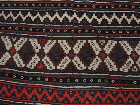 Kilim Red Flat Woven 53 X 70 Area Rug 100-109892 Image 6