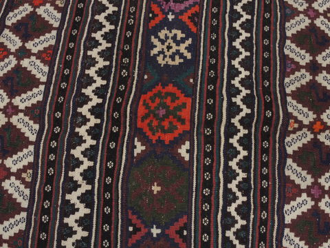 Kilim Red Flat Woven 53 X 70 Area Rug 100-109892 Image 7
