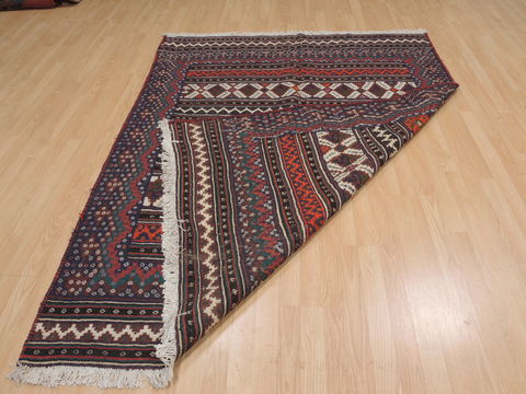 Kilim Red Flat Woven 53 X 70 Area Rug 100-109892 Image 9