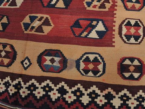 Kilim Red Flat Woven 53 X 77 Area Rug 100-109893 Image 5