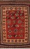 Kilim Red Flat Woven 53 X 77  Area Rug 100-109893 Thumb 0