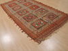 Kilim Red Runner Flat Woven 50 X 97  Area Rug 100-109894 Thumb 3