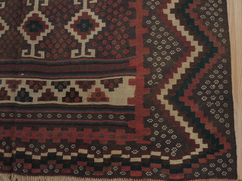 Kilim Brown Flat Woven 50 X 74 Area Rug 100-109897 Image 5